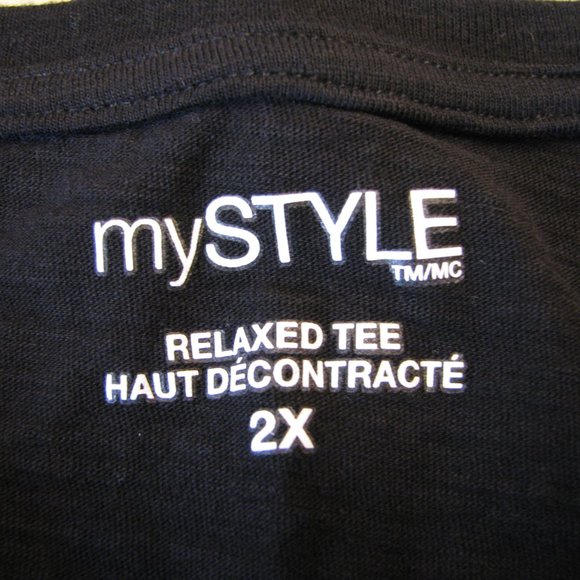 Three Women's Summer Tops 2 Tank Tops 1 T-Shirt Abstract Prints Black White - Picture 14 of 16